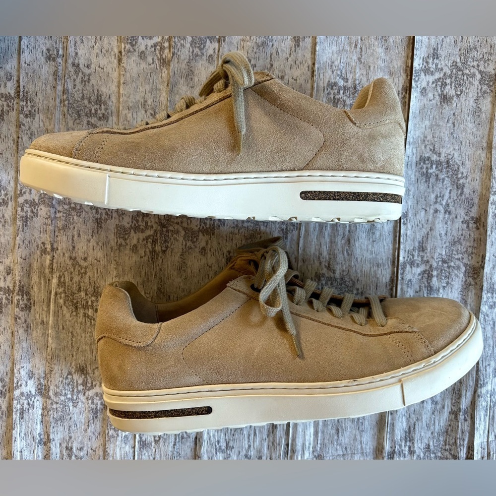 Preloved Birkenstock Beige Bend Sneaker Women's Size 8 - Picture 5 of 10